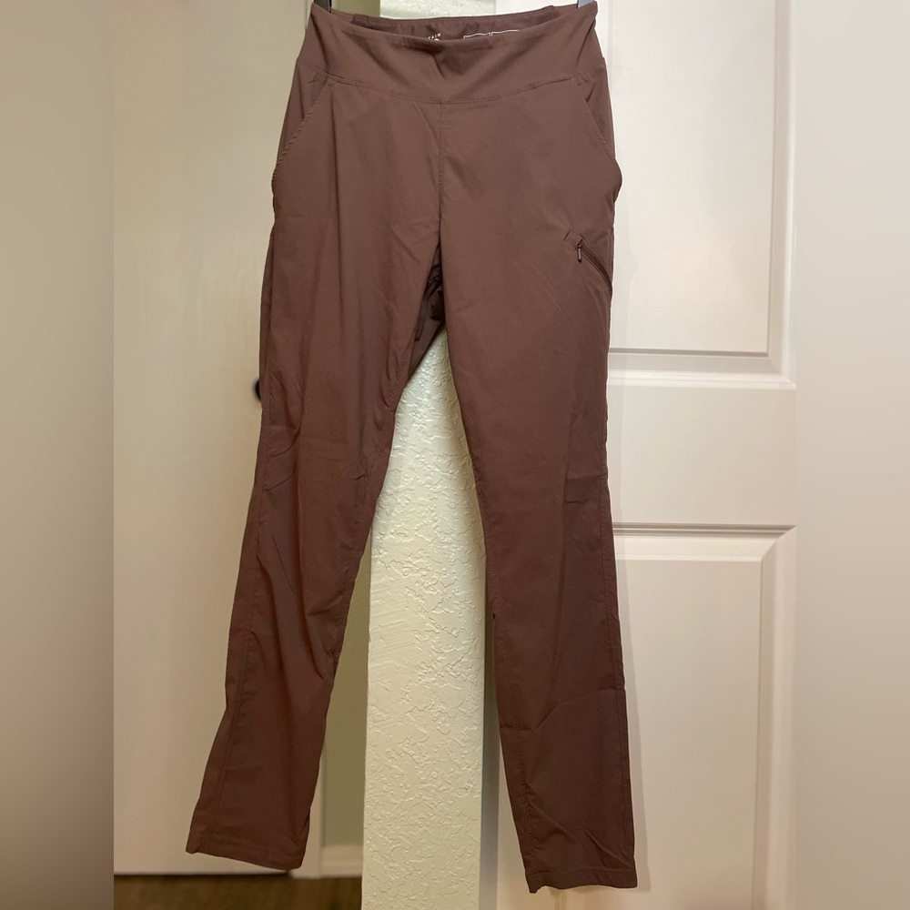 Mountain Hardwear XS Women’s Dynama/2 Ankle Pants, Hiking/Climbing, Taupe/Choss